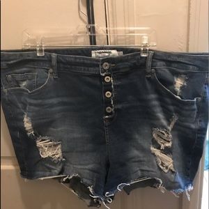 Torrid Jean Shorts
